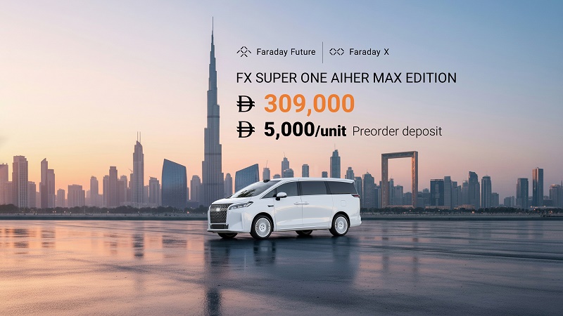 فاراداي فيوتشرتكشف عن FX Super One في دبي وإنييستا