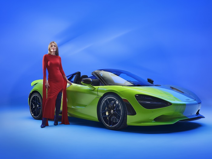 ماكلارين أوتوموتيڤ تُحوّل سيّارة 750S إلى لوحة فنية